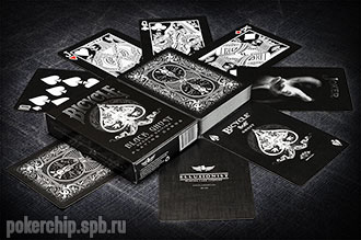 Колода карт Ellusionist Bicycle Black Ghost Second Edition