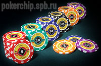 Фишки для покера Crown (14 и 15.5 грамм)
