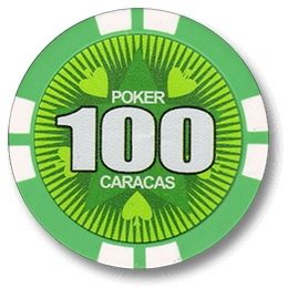 Фишка для покера Caracas номиналом 100