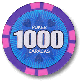 Фишка для покера Caracas номиналом 1000