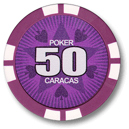 Фишка для покера Caracas номиналом 50