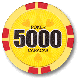 Фишка для покера Caracas номиналом 5000