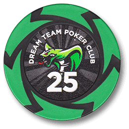Фишка для покера Dream Team номиналом 25