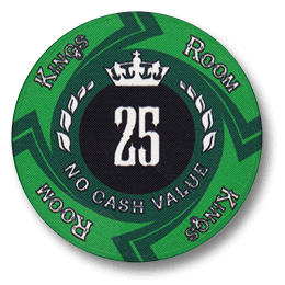Фишка для покера Kings Room номиналом 25
