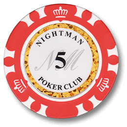 Фишка для покера Nightman Lux номиналом 5