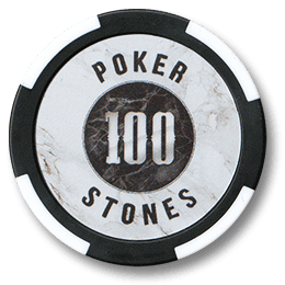 Фишка для покера Poker Stones номиналом 100