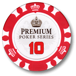 Фишка для покера Premium Crown номиналом 10