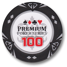 Фишка для покера Premium номиналом 100