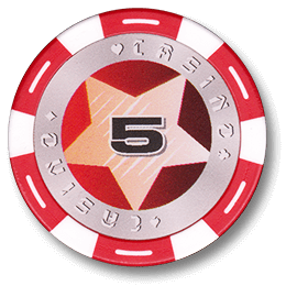 Фишка для покера Star номиналом 5