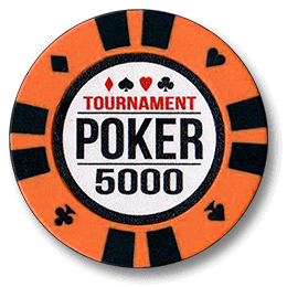 Фишка для покера Tournament номиналом 5000