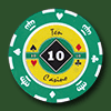 Фишка для покера Crown 10