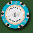 Покерная фишка Nightman LUX номиналом 1