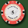 Покерная фишка Nightman LUX номиналом 5