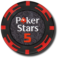 Покерная фишка Poker Stars номиналом 5