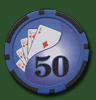 Фишка для покера Royal Flush 50