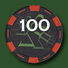 Фишка для покера Vip 100