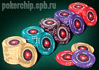 Фишки из набора для покера EPT