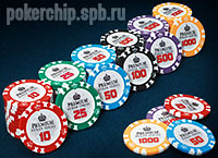 Покерные фишки из набора для игры в покер Imperial