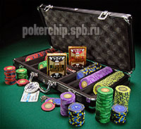 Набор для покера с керамическими фишками Spaydz 300