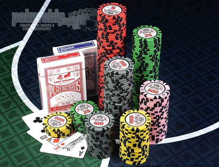 Набор для покера «Black Crown 200»