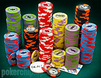 Фишки для покера Las Vegas Poker Room (14 грамм, коллекционные)