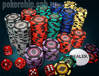 Фишки для покера Premium-Poker (11.5 грамм, коллекционные)